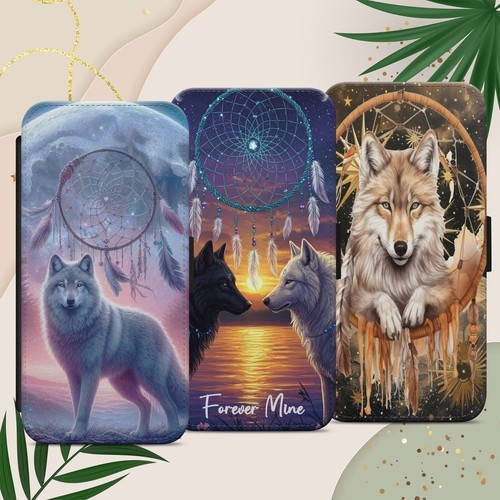 Custodia telefono wolf - custodia,